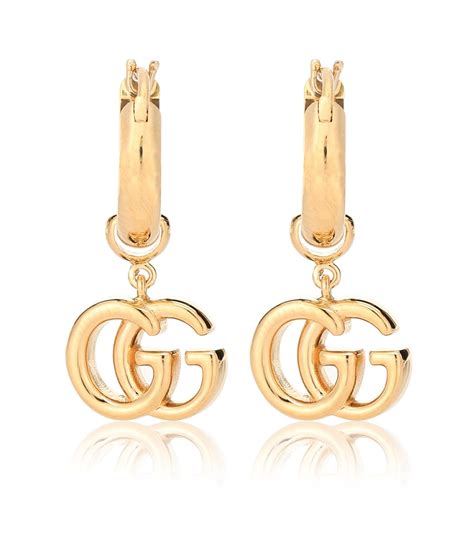 are gucci earrings real gold|gucci gold earrings sale.